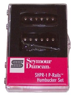  Duncan SHPR 1 P Rails Humbucker Pickup Set for Guitar, Made in U.S.A