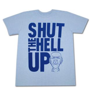 Jeff Dunham Humor Shut Up Walter Blue Graphic Tshirt