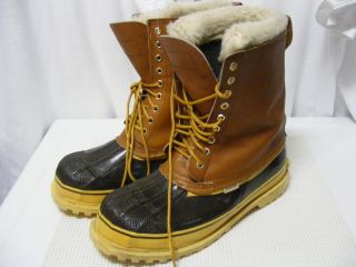 Mens Dunham Size 10 Insulated Hunting Winter Boots