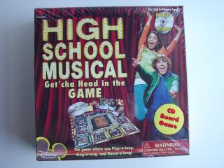 Disney Channel High School Musical CD Board Game New