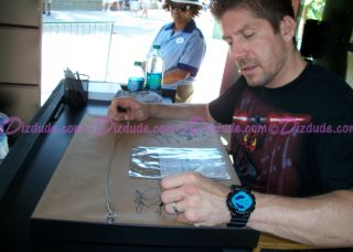 Ray Park Signing Donald as Darth Maul on May 20th, 2012 during Star