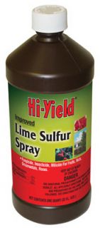  32 oz Conc Improved Lime Sulphur Sulfur Dormant Growing Spray