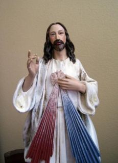 Divine Mercy Jesus Catholic Statue Devotional Figurine