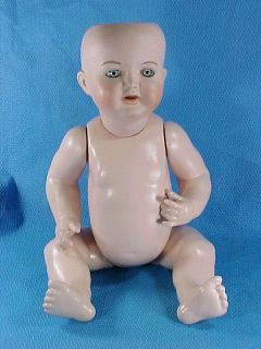 Simon & Halbig Antique Bisque Head Character Baby Doll Julita 85