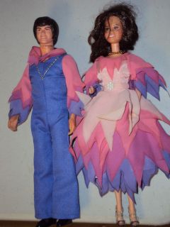 Donny and Marie Osmond 12 Dolls Loose