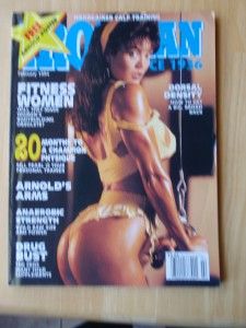  bodybuilding muscle magazine/ARNOLD SCHWARZENEGGER/Debbie Dobbins 2 94