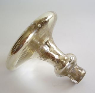 Antique Mercury Glass Door Knob or Curtain Tie Back Swag Silvered