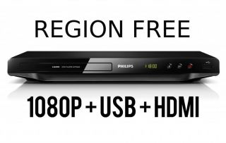  1080p HDMI DVD Player DIVX MP3 USB Multi Region Code Zone Free