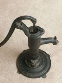 ANTIQUE W B DOUGLAS ORNAMENT WATER PUMP FROM THE 1800S 20 TALL