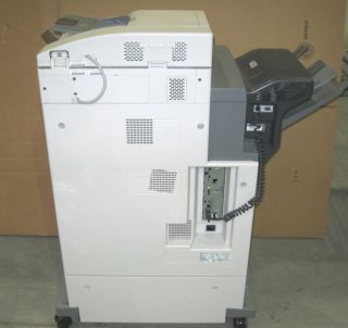  HP Color LaserJet 4730MFP MFP Laser Printer Q7517A w/ Q5691A Stapler