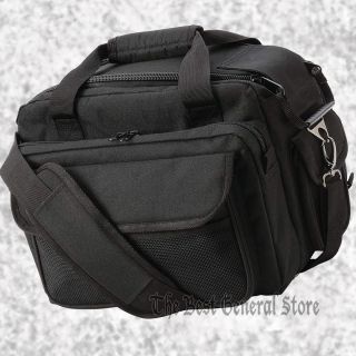 Durable Padded Black Tactical Weapon Ammunition Accessories Range Bag