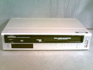 Sylvania DVD CD Player with VCR Player Recorder DV850C TESTED WORKING