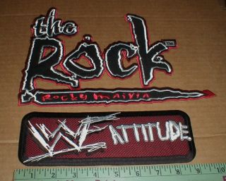 The Rock Dwayne Johnson WWE WWF ATTITUDE Wrestling Jacket Coat Large