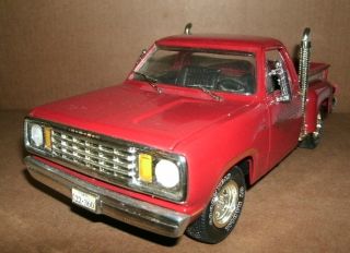 18 Dodge Pick Up Truck Diecast   1978 Dodge Ram 150 Model   Lil Red