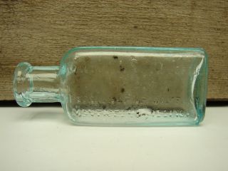 Antique Vintage Miniature Small 3 Caldwells Syrup Pepsin Bottle
