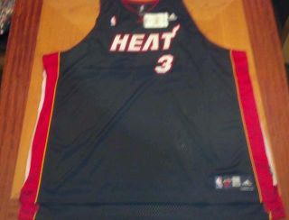Miami Heat Dwyane Wade Sewn Adidas Swingman Jersey 5XL