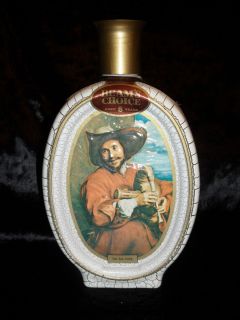 Jim Beam Collectable Liquor Bottle The Bag Piper by Van Dyck