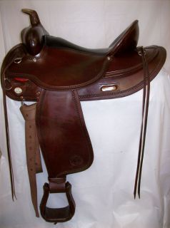 Used 17 Circle Y Park and Trail Draft Saddle 2177 1701 06