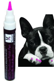 Dog Nail Polish Pen Neon Purple Easy Application
