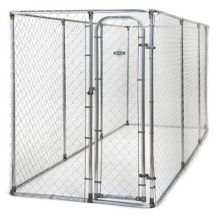  DOG KENNEL Chain Fence Exercise Pen NEW 2 1 Dog Kennel Dog Run Kennel