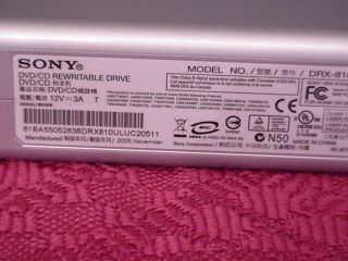 Sony External Dual RW Drive Double Layer Dual Layer