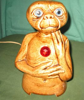 The Extra Terrestrial Ceramic Toy Belly Lights Up Eyes and