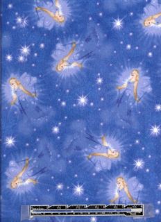 Disney Dreams by Thomas Kinkade Fairy Flannel Fabric