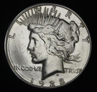 peace silver dollar  look 64394 