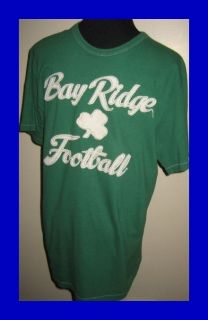 American Eagle AE Bay Ridge Football Green T Shirt s M