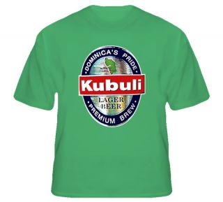  Kubuli Beer Lager Dominican Republic T Shirt