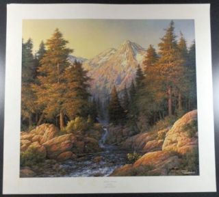 Majestic Morning Signed Numbered Larry Dyke Limited Edition Print 22