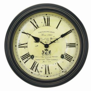Chaney Instruments 18 inch Vintage Port Wine Wall Clock