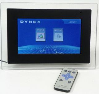 DYNEX 7 DIGITAL PICTURE FRAME Model DX DPF7 10