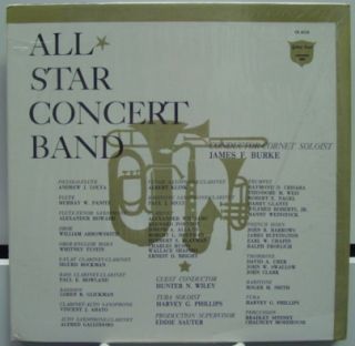 Burke Phillips All Star Concert Band LP Mint CR 4025