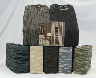 Bed Bath Home Thicket Lined Grommet Panels Curtains Drapes Energy