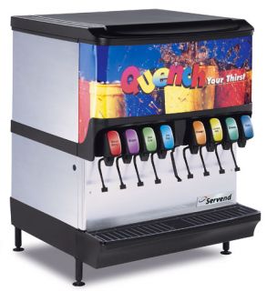 Servend SV 200 Ice Beverage Soda Pop Dispenser Complete Package w