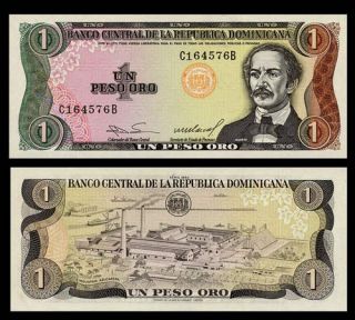  Banknote DOMINICAN REPUBLIC 1984   DUARTE   Refinery   Pick 126   UNC