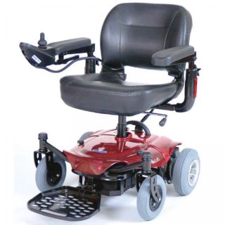 Drive Medical Cobalt x23 Mobility Travel Power Chair Wheelchair Red