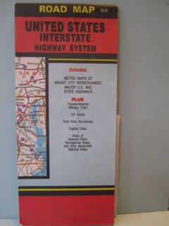Eastern United States Interstate Highway System Map