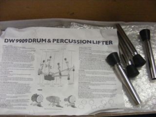  9909 Drum and Percussion Lifter DW 9000 Bass Drum Riser Cradle