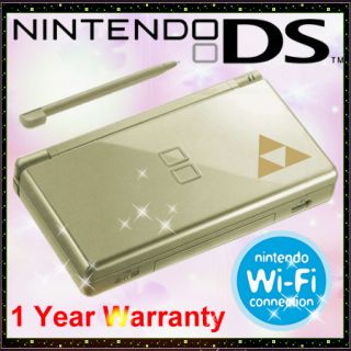 New Gold Nintendo DS Lite Handheld Console System Gifts