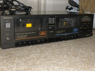 Dual Cassette *** TECHNIQUES *** Player Recorder, Stereo Dolby System