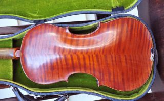  VERY NICE OLD ANTIQUE  GEORGES DUPUY FRENCH LABEL VIOLIN