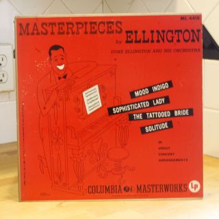 Duke Ellington Masterpieces Deep Groove 1951 Columbia Mono Pressing