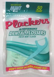 10 x 50 Dental Flossers Floss Teeth Oral Care New