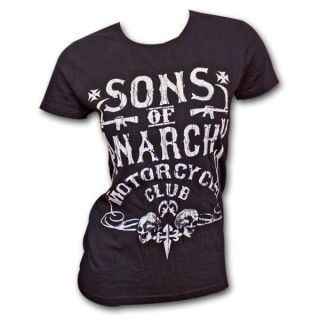  Sons of Anarchy Motorcycle Club T Shirt Black