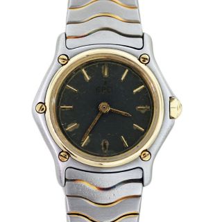 Ebel Classic Wave Two Tone Gray Dial Ladies Watch