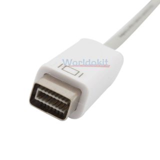 Hotsale Mini DVI to VGA Monitor Adapter for Apple Cable MacBook White