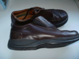Timberland Mens Smart Comfort System Brown Leather Laced Shoes Size 8M