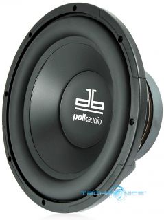  DB SERIES 12 360W RMS COMPONENT SINGLE 4 OHMS CAR STEREO SUBWOOFER